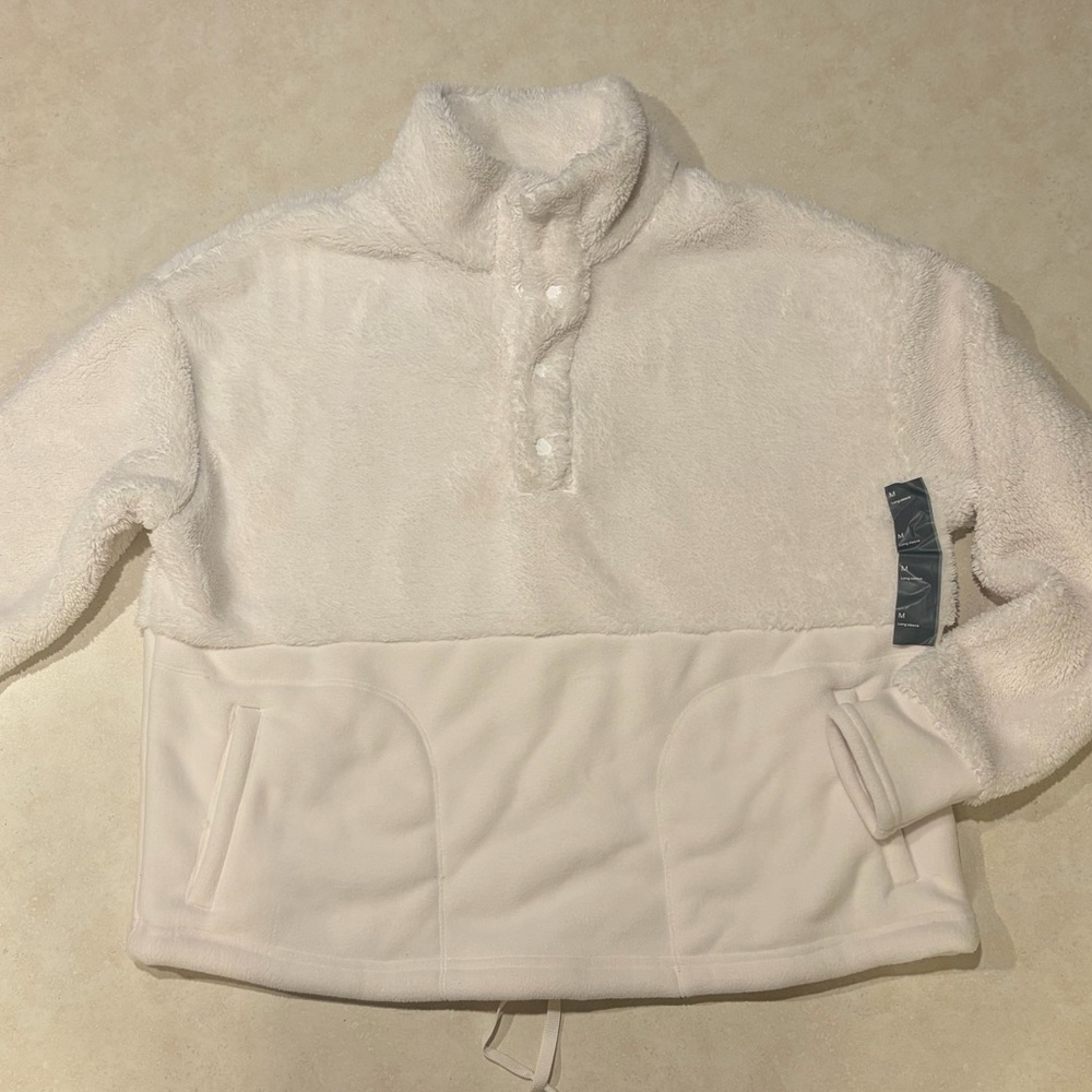 NWT- Cozy Cream Pullover